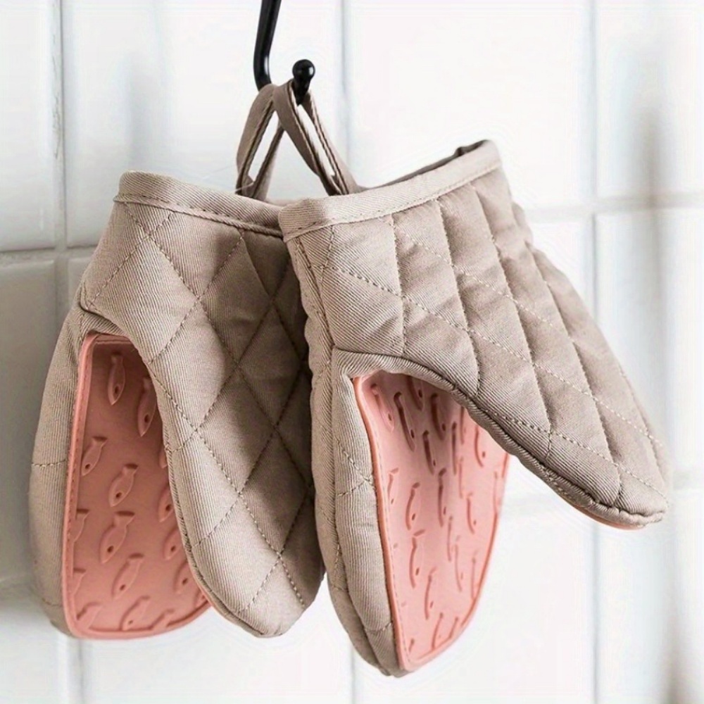 Oven Mitt Silicone - 1 Adet Balık Şeklinde Silikon Yanmaz
