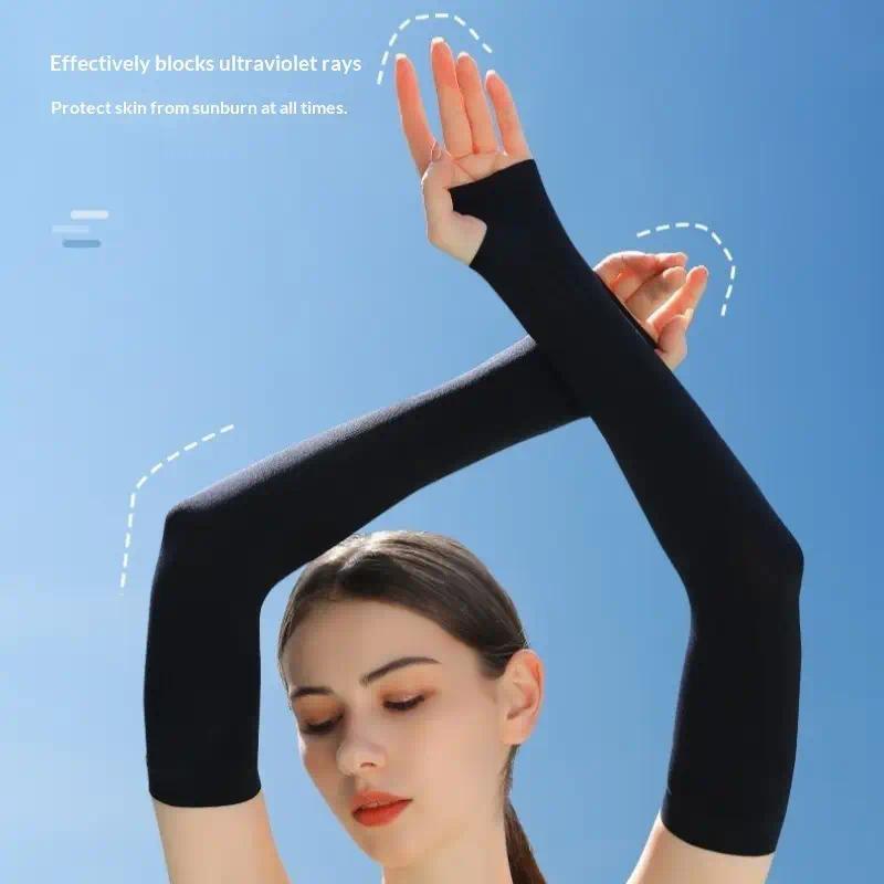 Fingerless Glove Knit - 3 Çift Buz Eldiveni, Şık ve