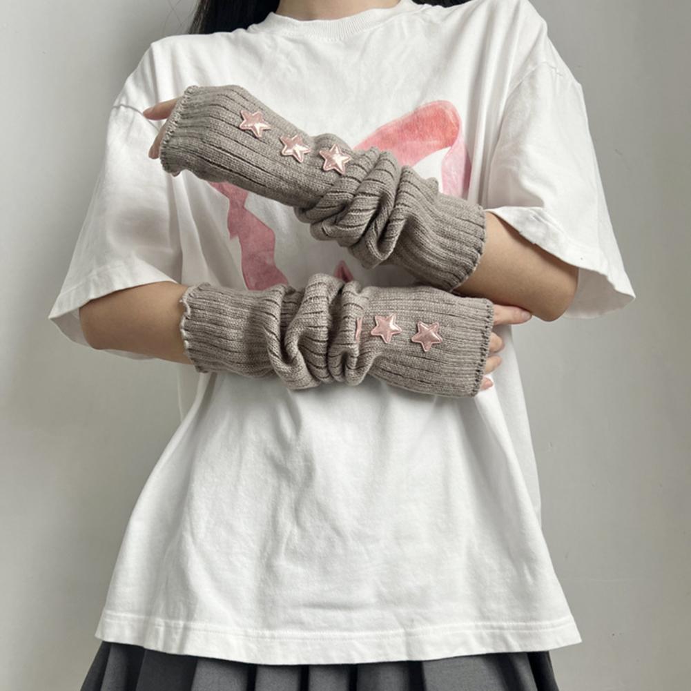 Kadın Sonbahar Kış Sıcak Yıldı - Fingerless Glove Knit incelemesi ve fiyatı